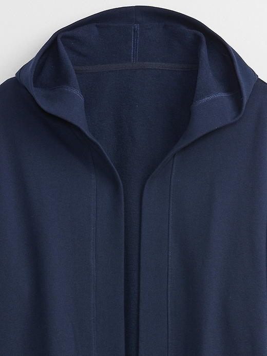 Image number 4 showing, Open-Front Hoodie Cardigan