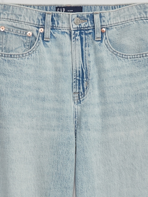 Image number 6 showing, High Rise Wide-Leg Jeans