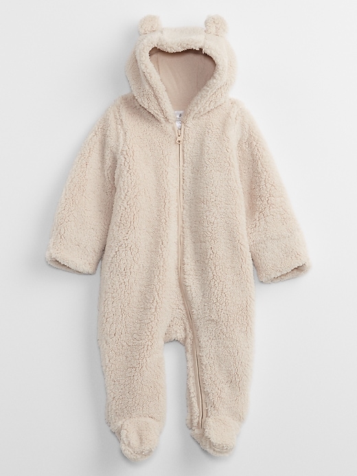 Baby Bear Sherpa OnePiece Gap Factory