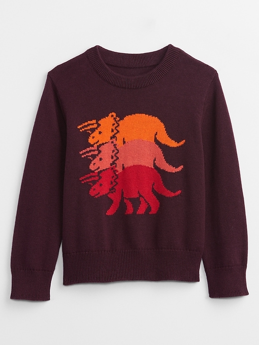 View large product image 1 of 1. babyGap Dino Intarsia Sweater