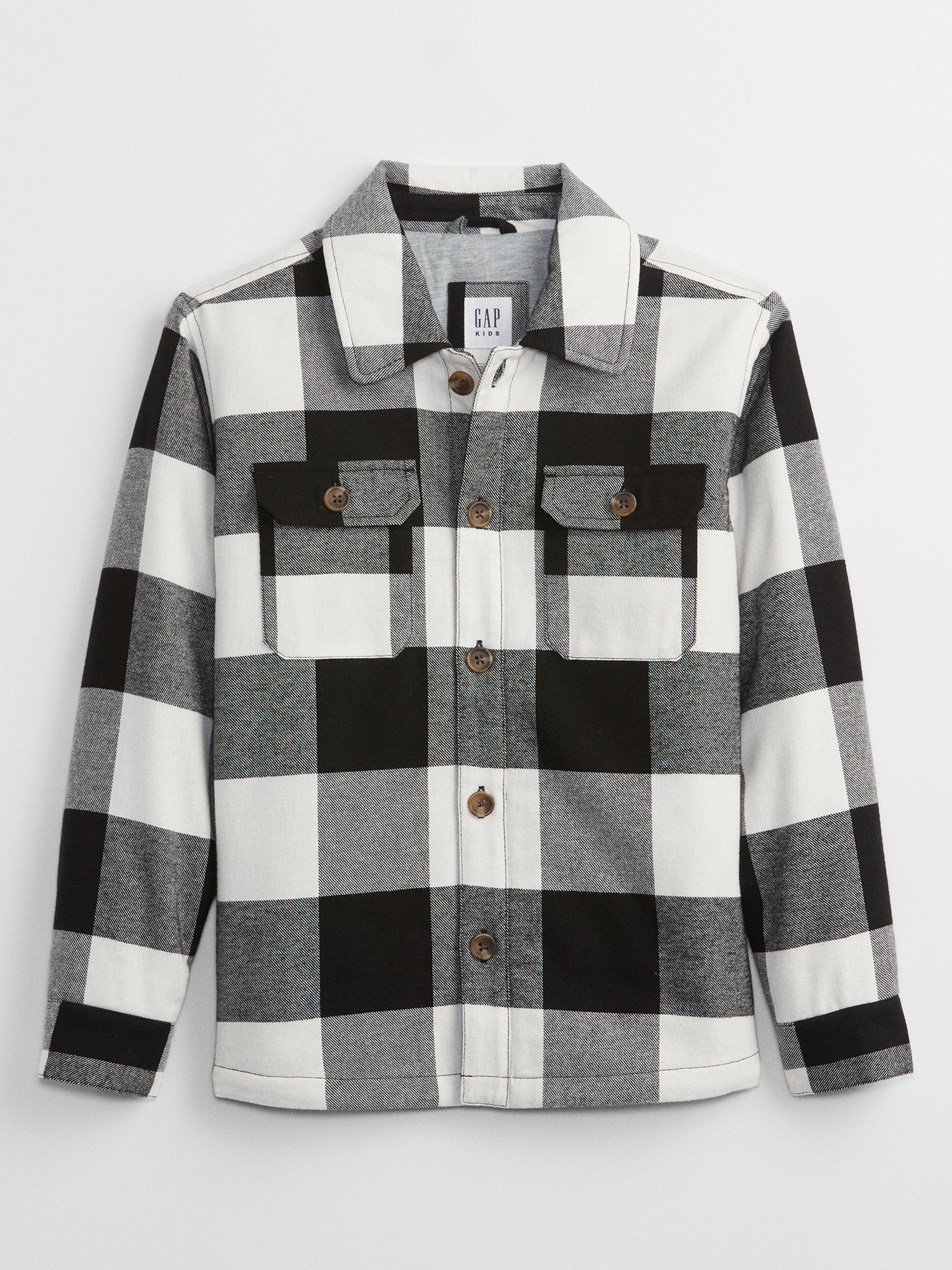 Kids Plaid Shirt Jacket Gap Factory