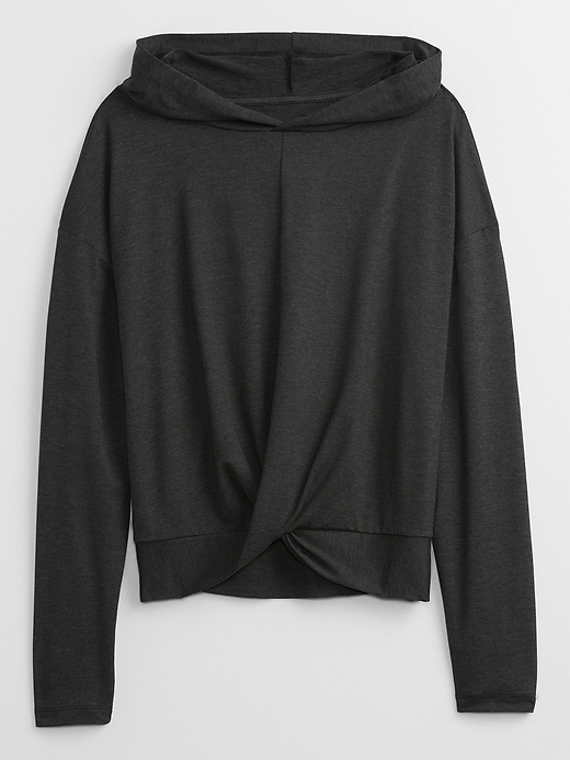 GapFit Brushed Tech Jersey Hoodie Gap Factory