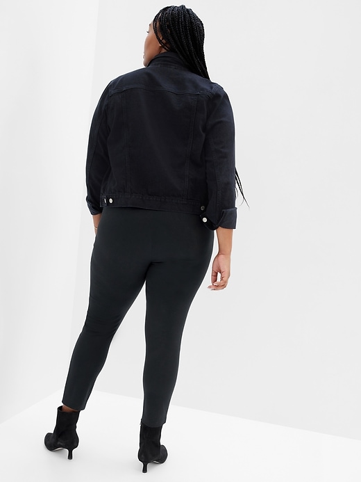 Image number 7 showing, High Rise Skinny Ankle Pants in Bi-Stretch