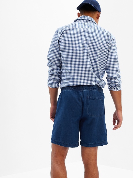 Image number 2 showing, 7" Easy Denim Shorts with Washwell