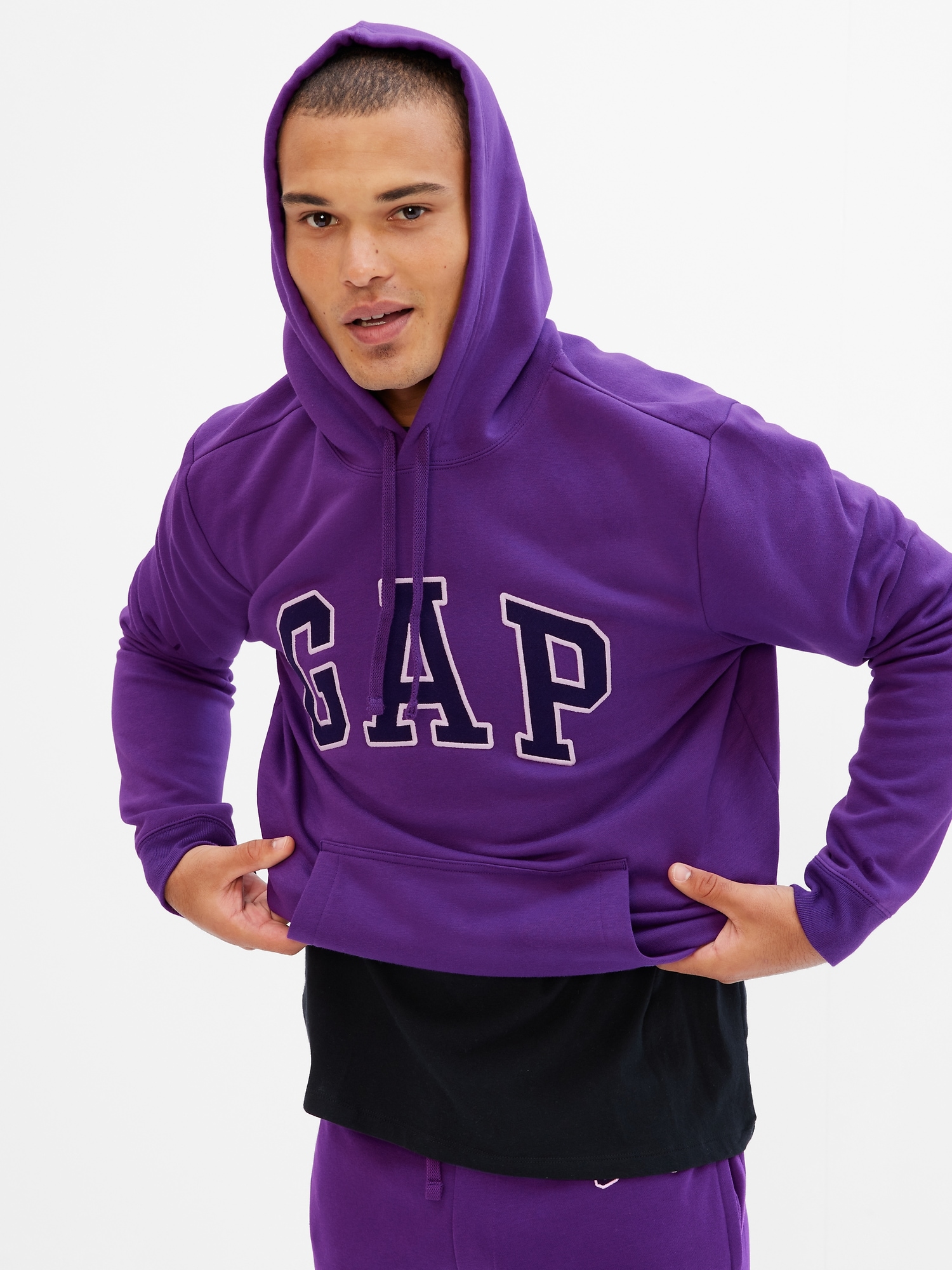 Gap purple hoodie sales
