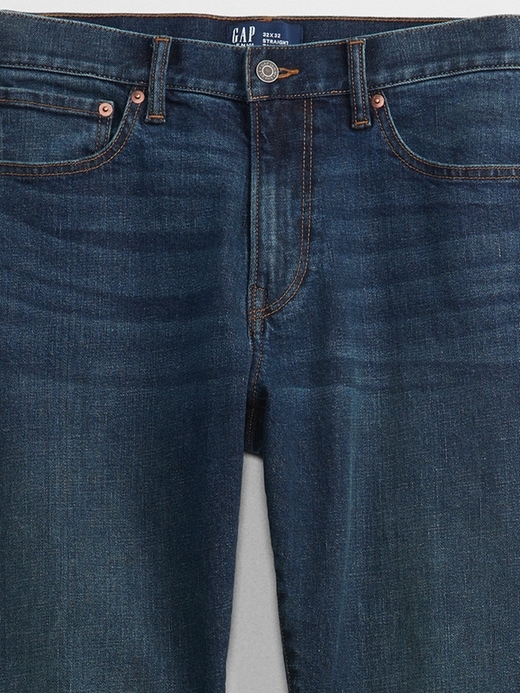 Image number 4 showing, Straight Taper GapFlex Jeans with Washwell