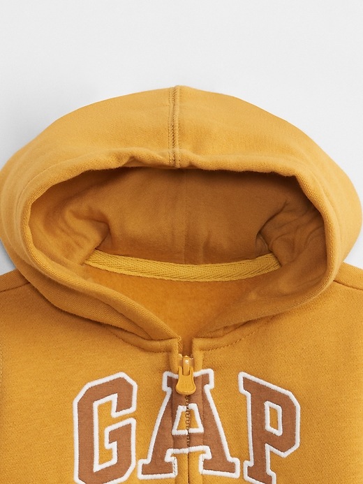 View large product image 2 of 4. babyGap Logo Zip Hoodie