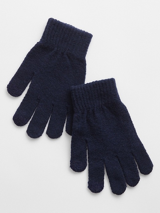 View large product image 1 of 1. Kids Cozy Smartphone Gloves