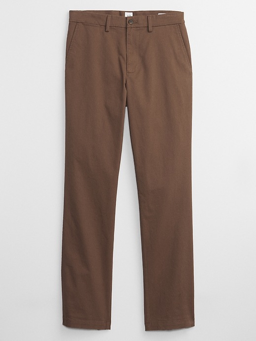 Image number 3 showing, GapFlex Essential Khakis in Straight Fit with Washwell