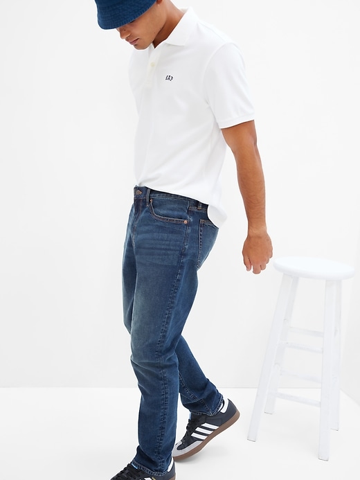 Image number 1 showing, Straight Taper GapFlex Jeans