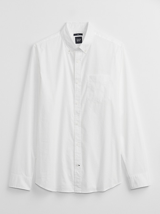 Image number 3 showing, Stretch Poplin Shirt in Slim Fit