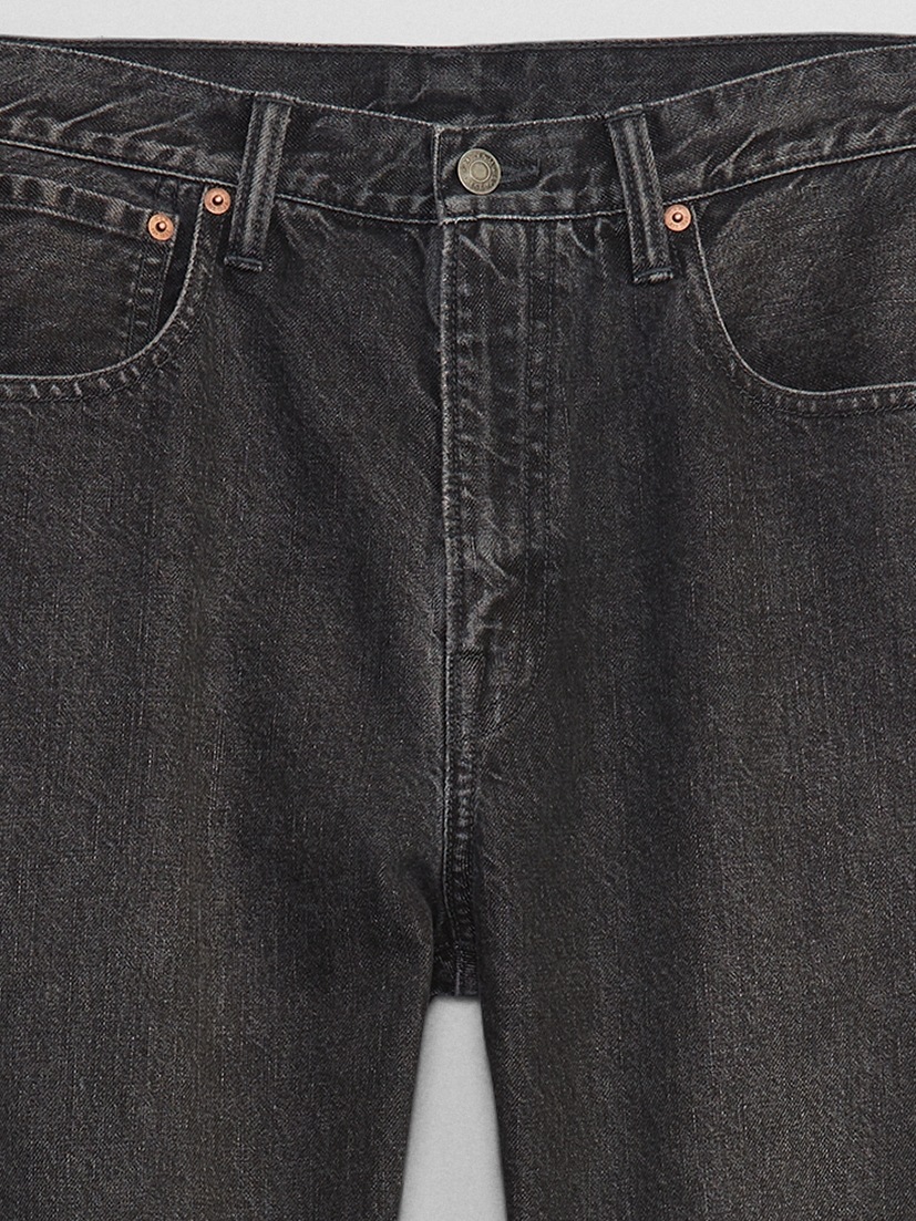 Gap - 100% Organic Cotton Zip Fly '90s Original Straight Fit Jeans