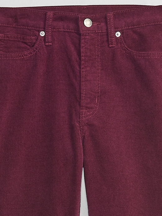 Image number 6 showing, High Rise '70s Flare Corduroy Pants with Washwell