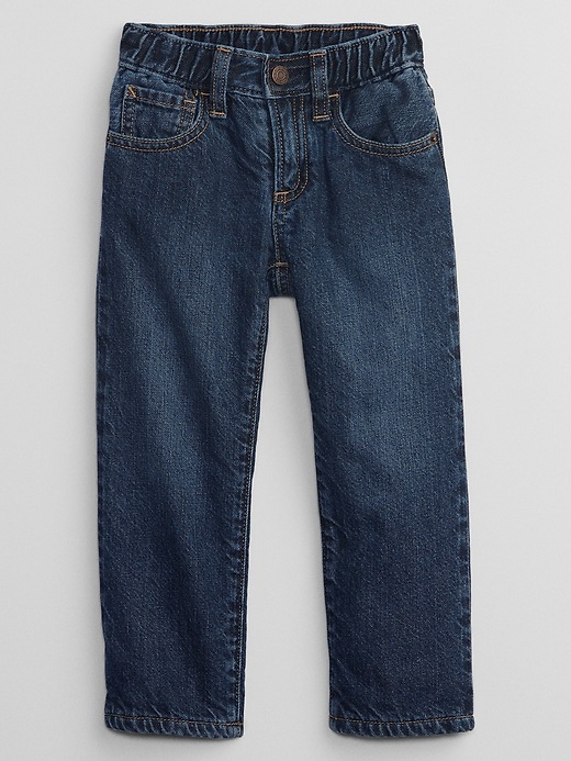Image number 3 showing, babyGap '90s Original Straight Cozy-Lined Jeans