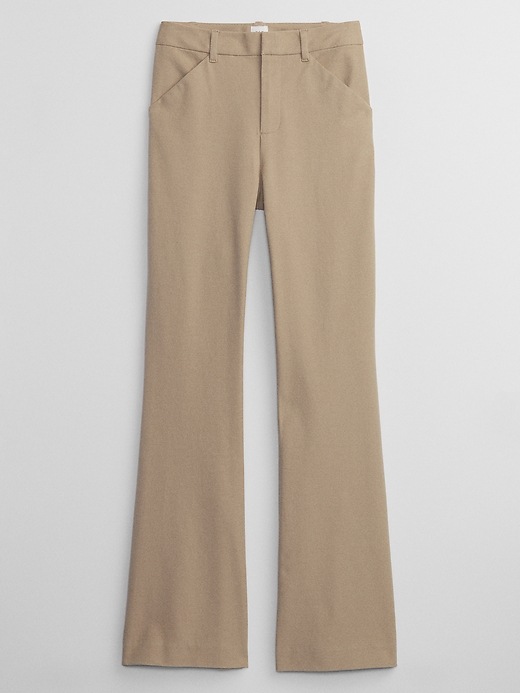Image number 3 showing, High Rise Flare Pants in Bi-Stretch