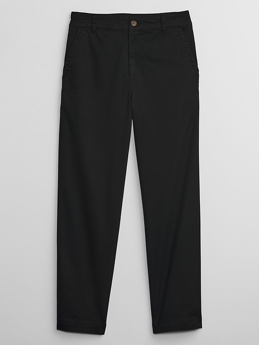 Image number 8 showing, High Rise Girlfriend Khakis with Washwell