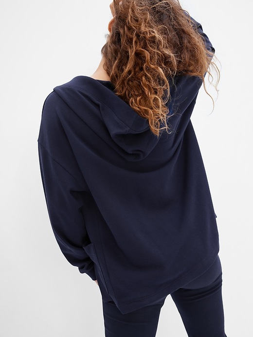 Image number 2 showing, Open-Front Hoodie Cardigan