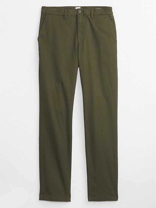Image number 3 showing, GapFlex Essential Khakis in '90s Original Straight Fit with Washwell