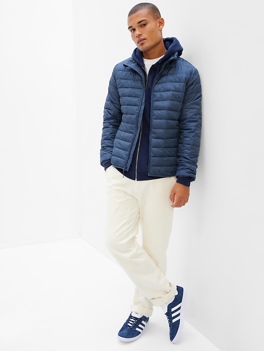 Gap ColdControl Puffer Jacket (Tranquil Blue)
