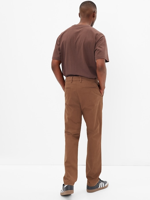 Image number 2 showing, GapFlex Essential Khakis in Straight Fit with Washwell