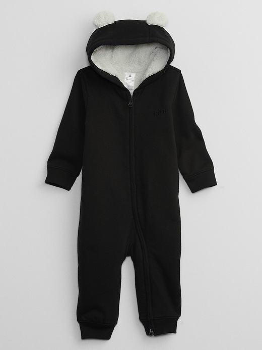 Baby Gap Logo Sherpa OnePiece Gap Factory