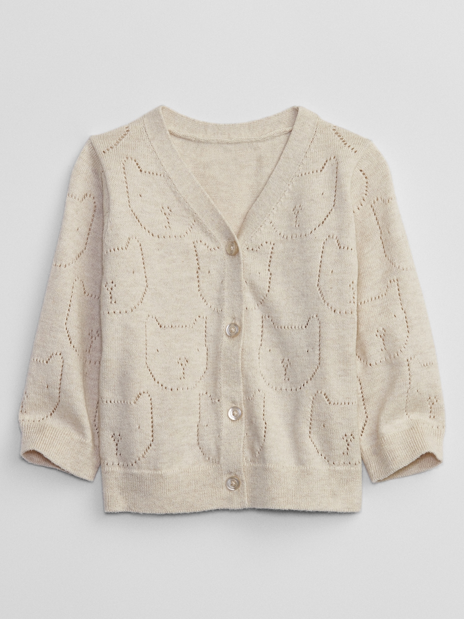 Baby Pointelle Cardigan