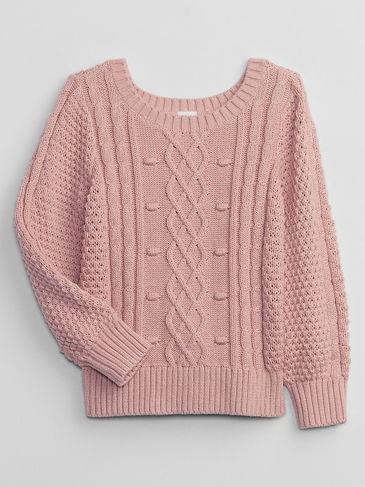 babyGap Cable-Knit Crewneck Sweater