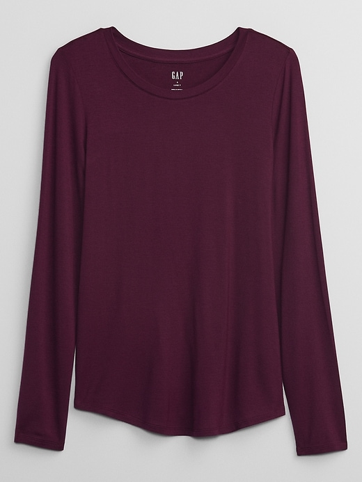 Image number 8 showing, Luxe Crewneck T-Shirt
