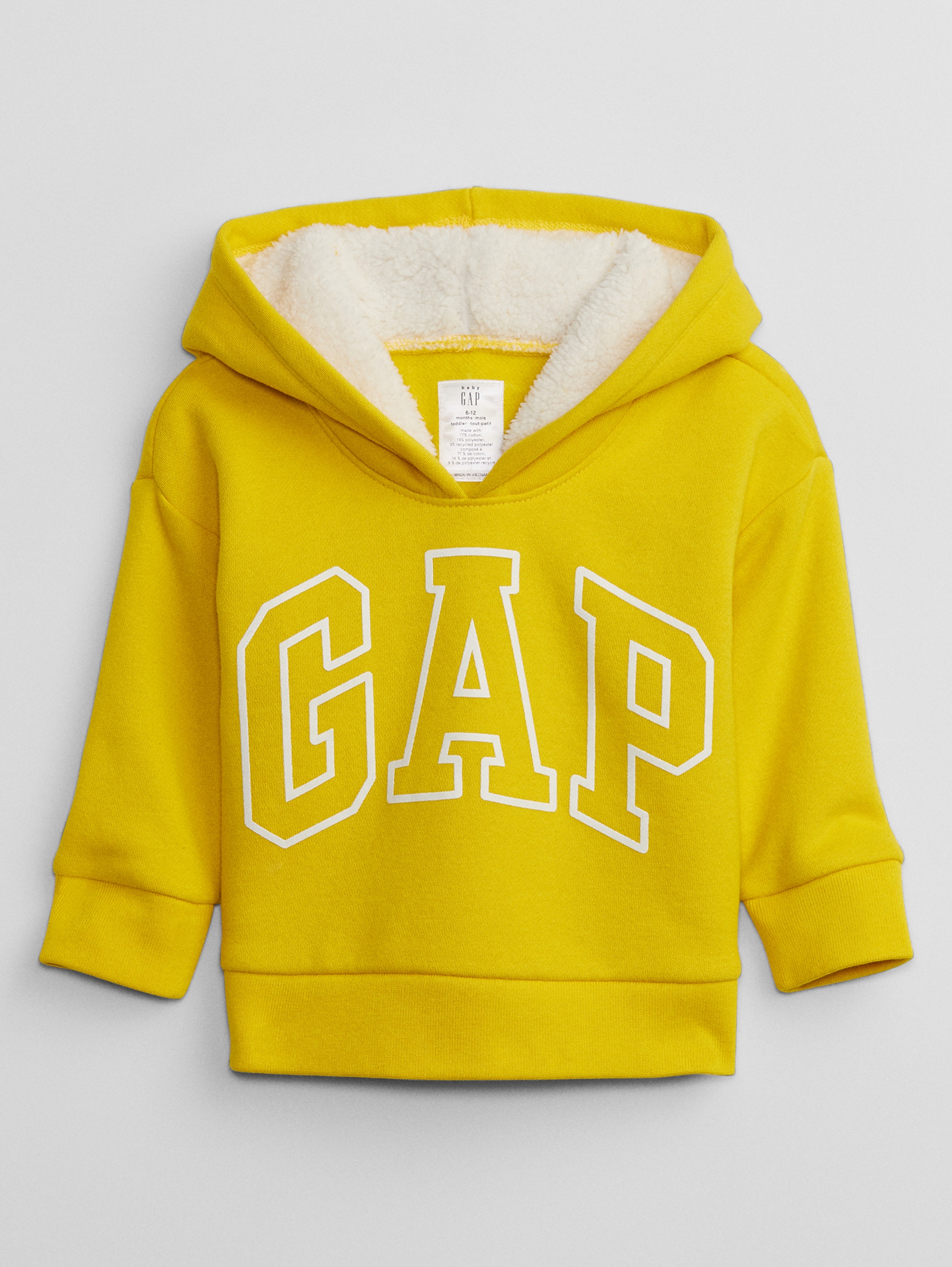 babyGap Logo Sherpa Hoodie | Gap Factory