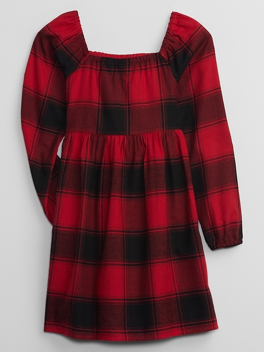 View large product image 2 of 2. Kids Smocked Print Dress