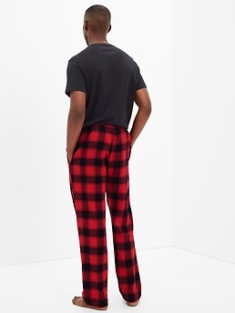 Print Flannel Pajama Pants | Gap Factory