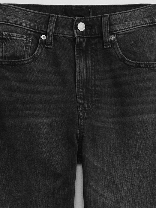 Image number 6 showing, High Rise Straight Jeans with Washwell
