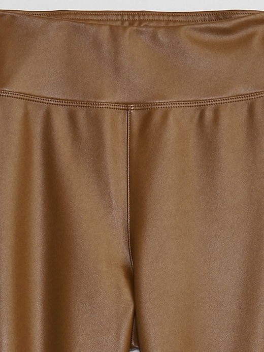 Image number 4 showing, Faux-Leather Leggings