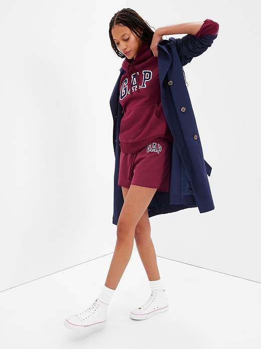 Gap Logo Fleece Shorts Gap Factory