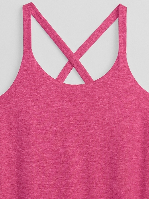 Image number 4 showing, GapFit Brushed Tech Jersey Dress