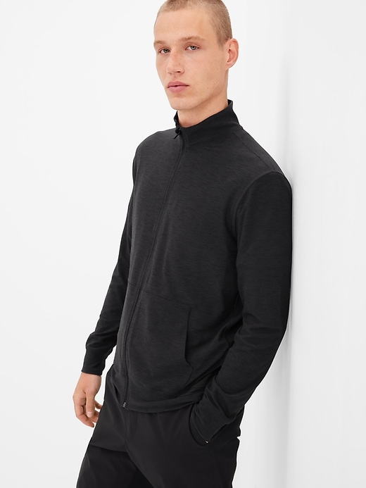 Image number 5 showing, GapFit All-Day Full-Zip Sweatshirt