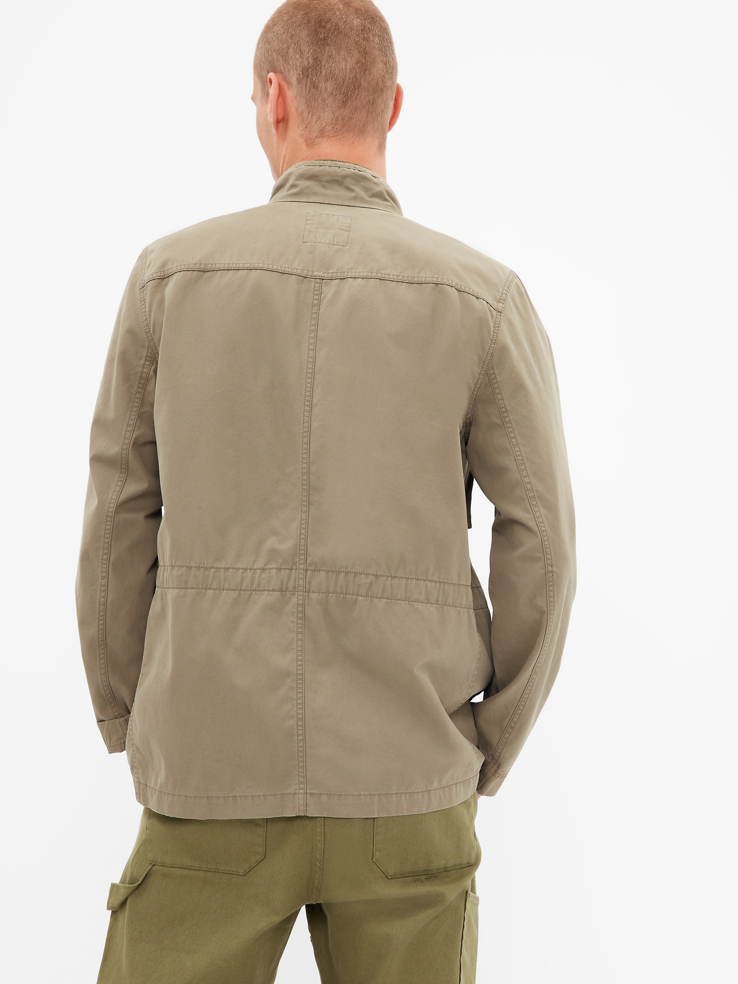 ジャケット・アウター ORGANICWOOLSURVIVALCLOTH UTILITY JACKET Utility Jacket | Gap Factory