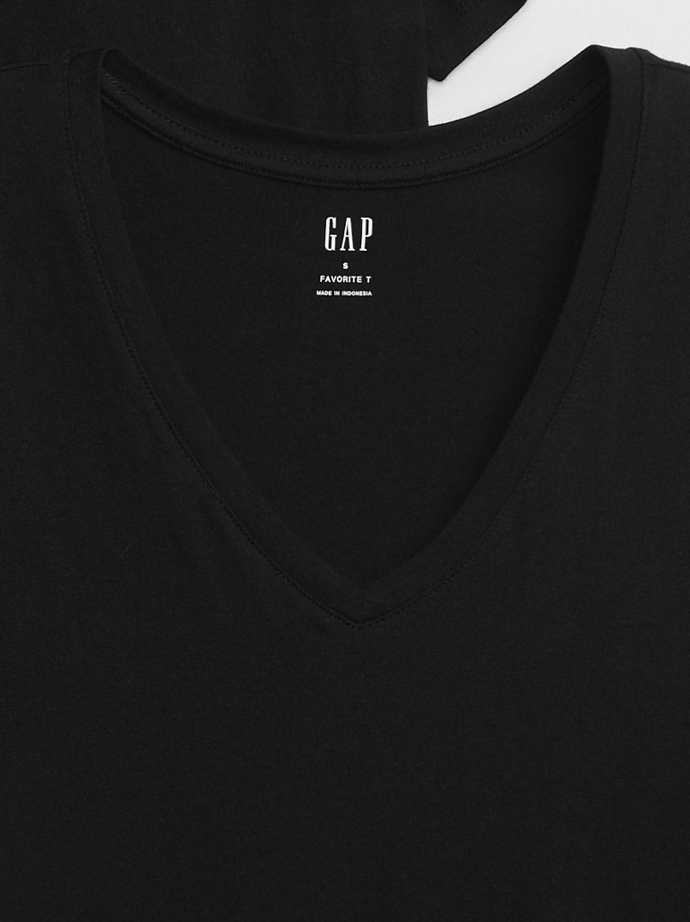 Favorite V-Neck T-Shirt (2-Pack) | Gap Factory