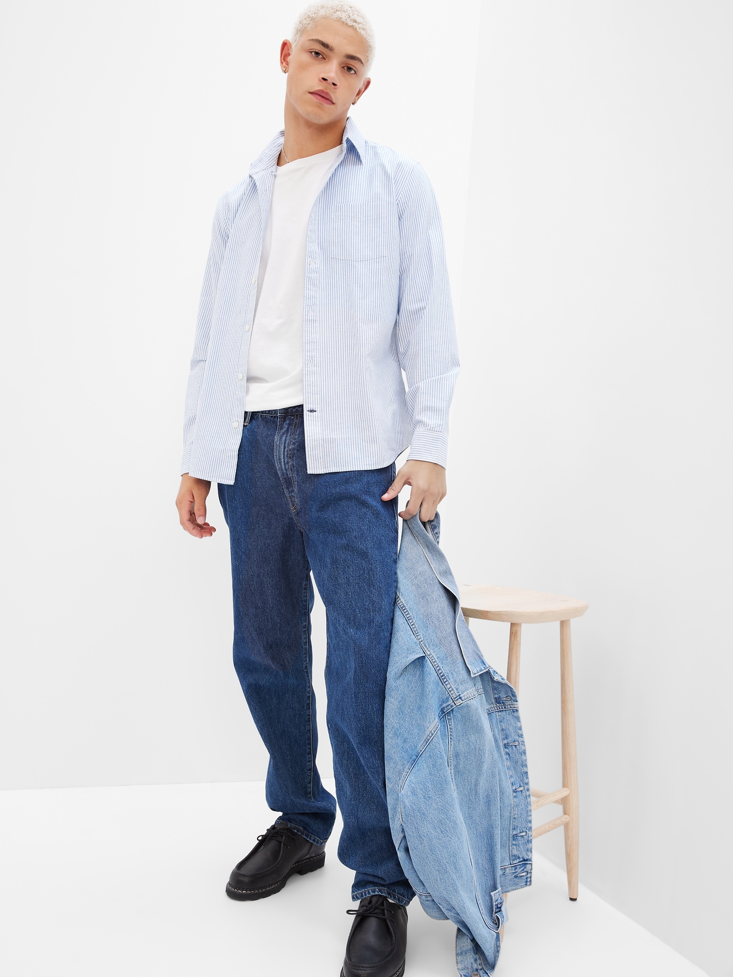 '90s Original Straight Jeans with Washwell | Gap Factory