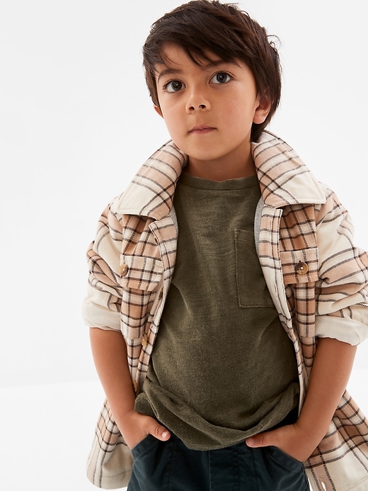 Image number 2 showing, babyGap Plaid Shirt Jacket