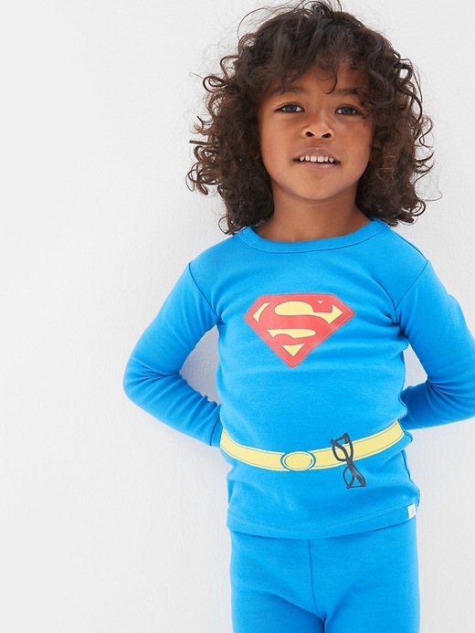 View large product image 2 of 2. babyGap &#124 DC&#153 Superman 100% Organic Cotton PJ Set