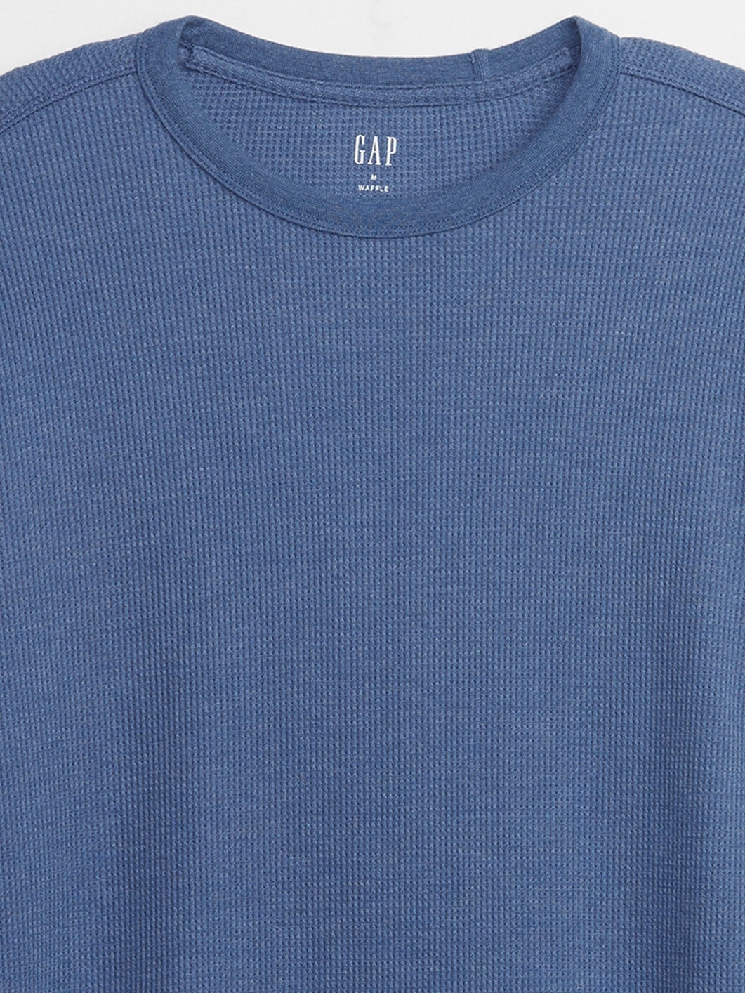 Waffle-Knit Crewneck T-Shirt | Gap Factory