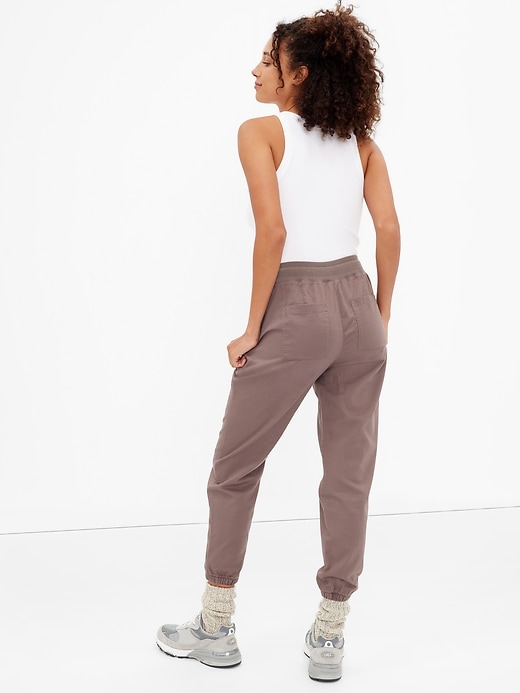 Image number 6 showing, Ribbed Twill Joggers with Washwell