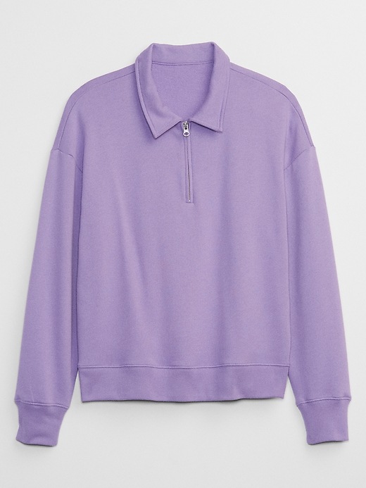 Image number 3 showing, Quarter-Zip Polo Sweatshirt