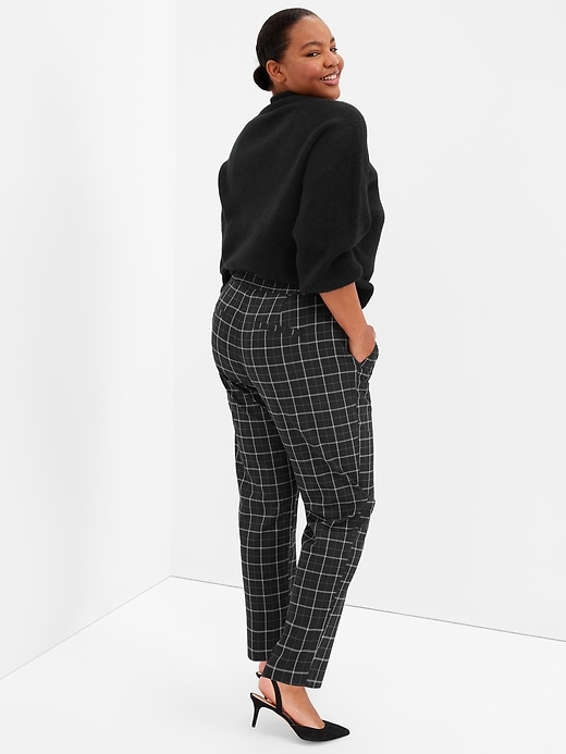 Image number 2 showing, Twill Plaid Easy Pants