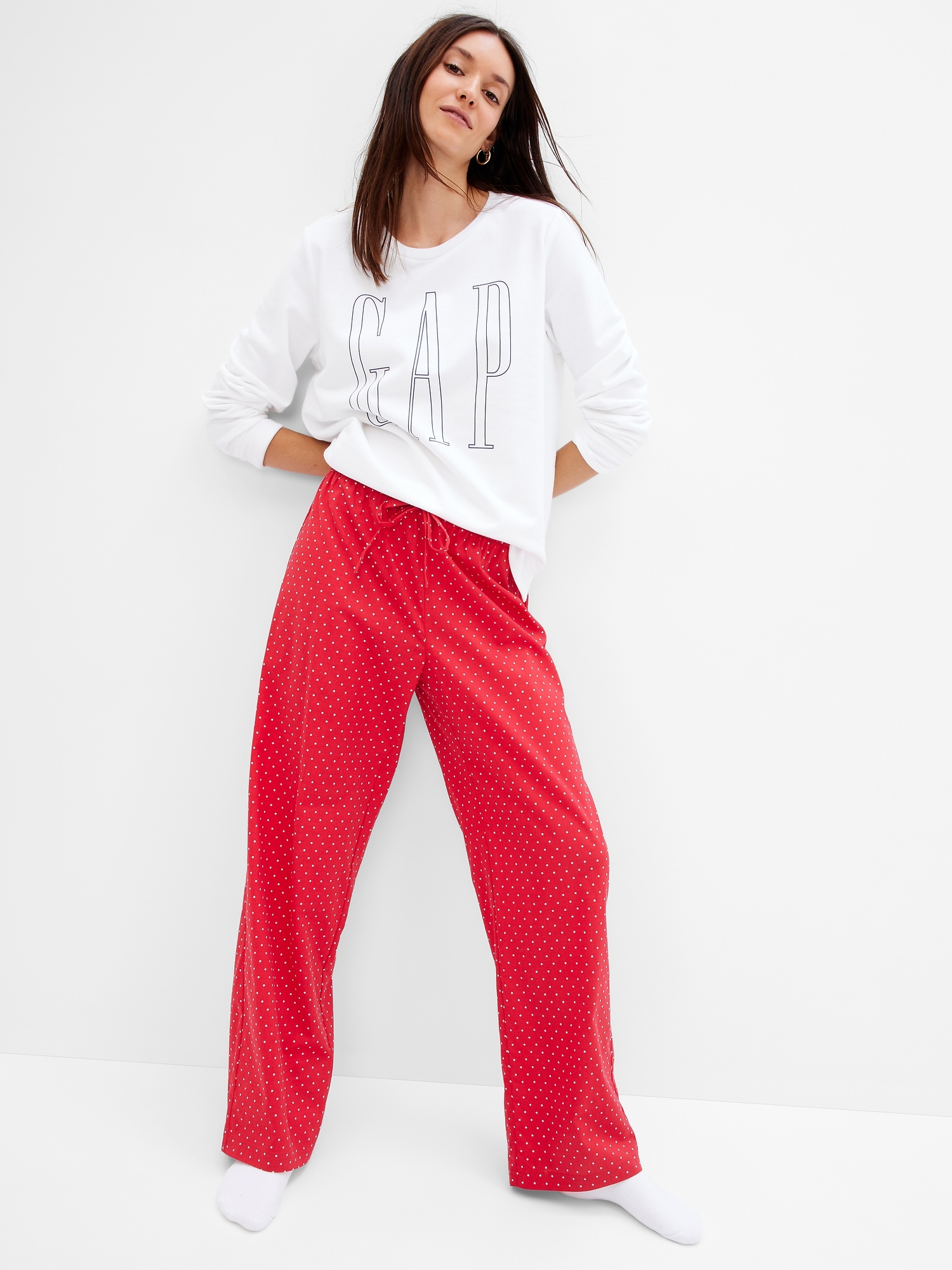 Print Pajama Pants Gap Factory