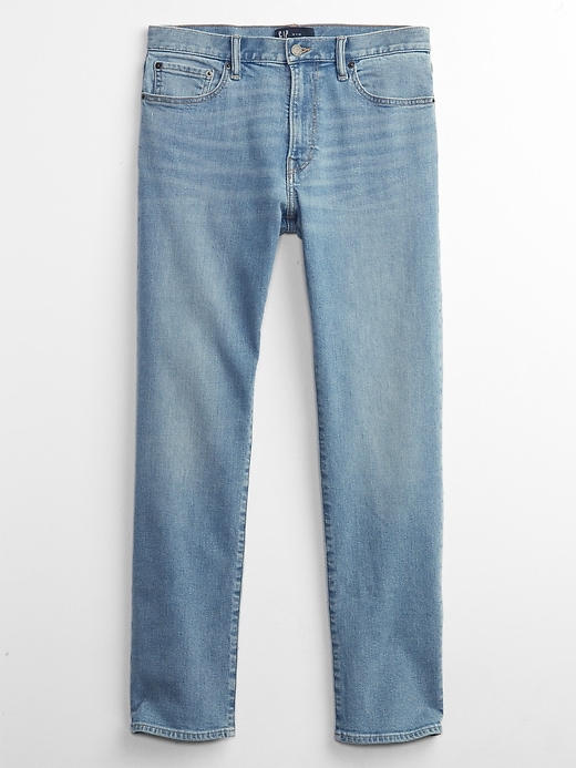 Image number 3 showing, GapFlex Straight Jeans with Washwell
