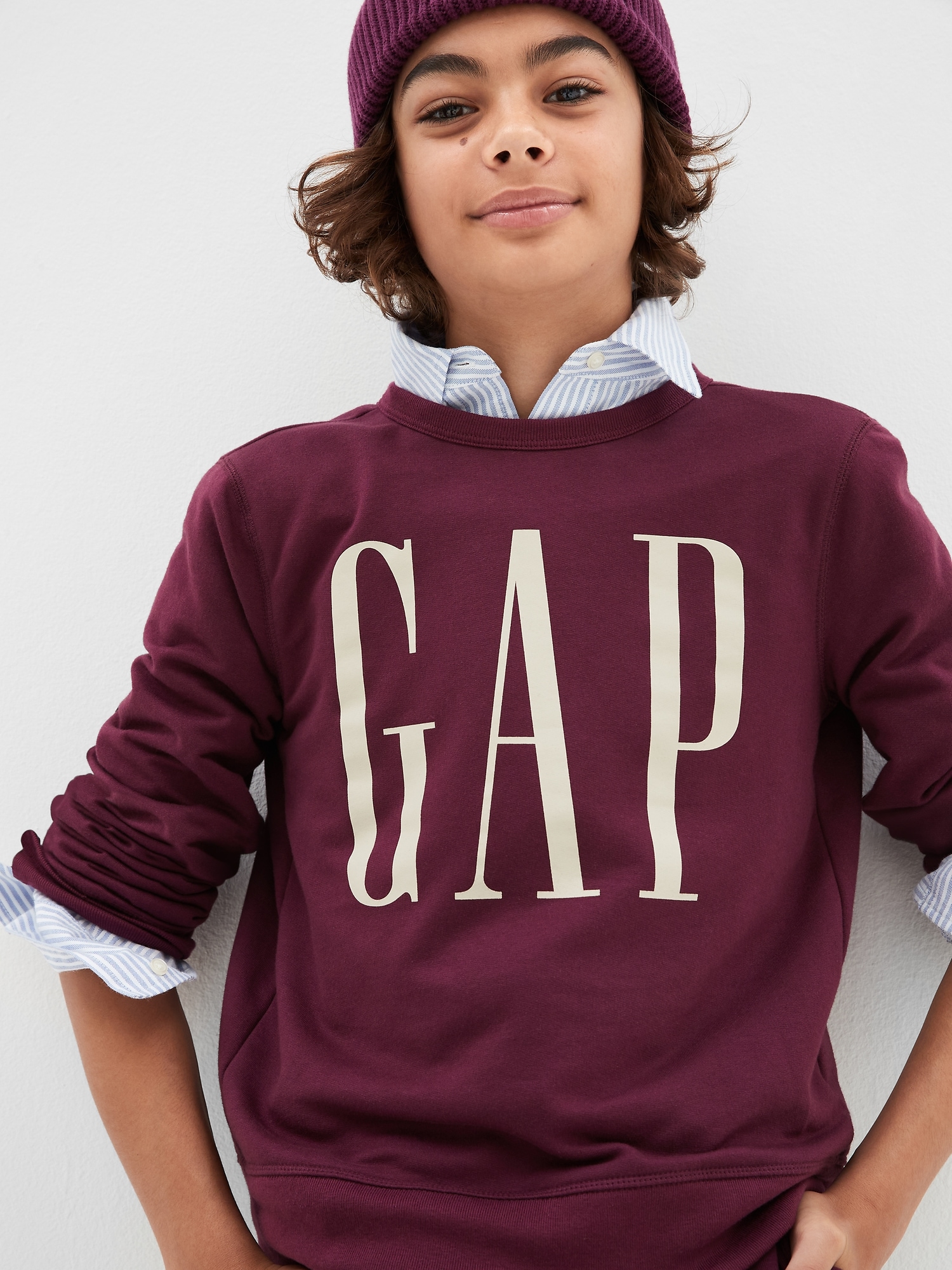Kids Gap Logo Sweatshirt | Gap Factory