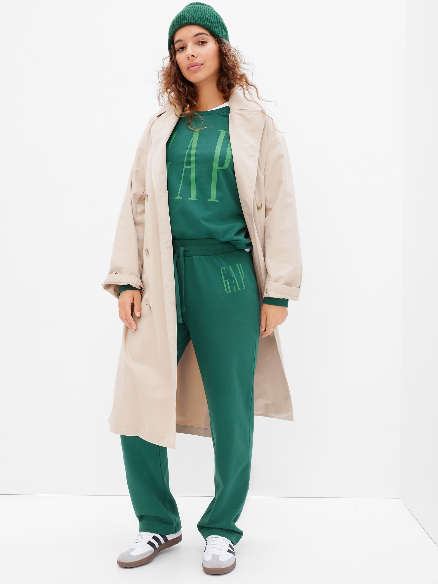 Gap Logo Straight Leg Pants Gap Factory