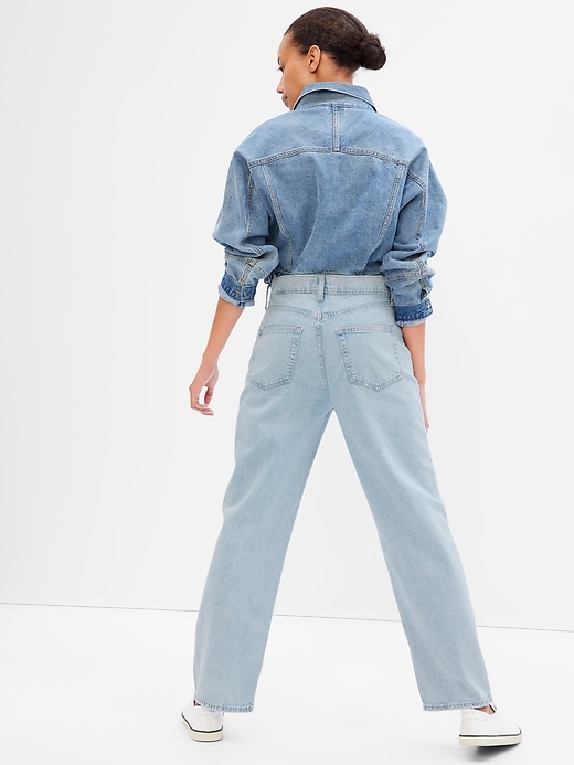 Image number 2 showing, High Rise '90s Loose Jeans with Washwell